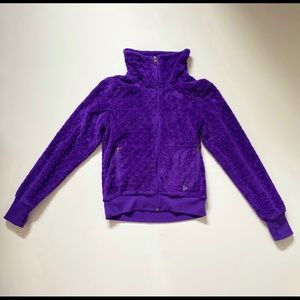 Triple Flip Purple Minky Sweater